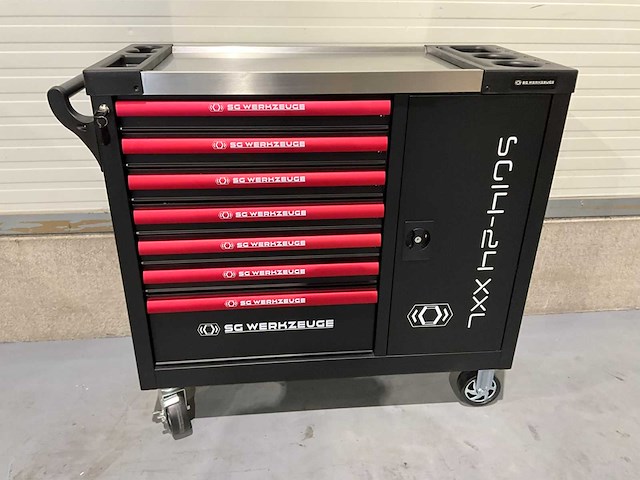 2025 sg werkzeuge rood gereedschapswagen - afbeelding 15 van  21