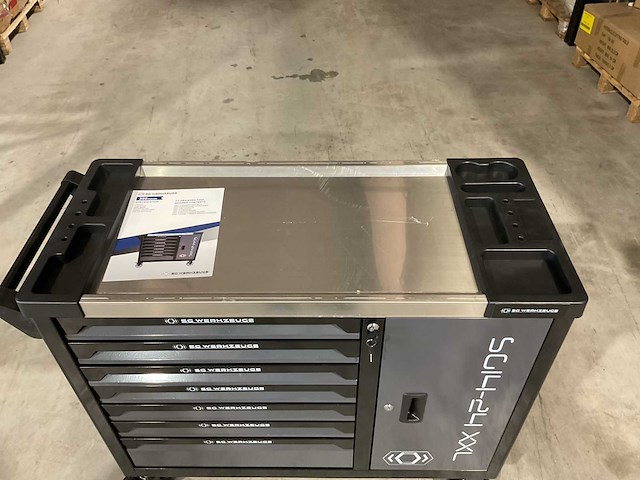 2025 sg werkzeuge sg14-24 xxl gereedschapswagen gevuld - afbeelding 13 van  20