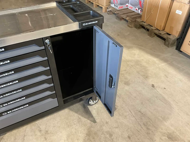 2025 sg werkzeuge sg14-24 xxl gereedschapswagen gevuld - afbeelding 3 van  20