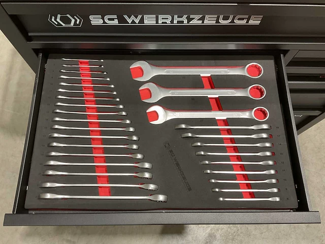 2025 sg werkzeuge sg32-24 pro max gereedschapswagen gevuld - afbeelding 4 van  24
