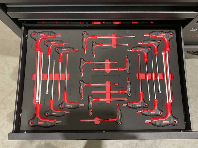 2025 sg werkzeuge sg32-24 pro max gereedschapswagen gevuld - afbeelding 9 van  24