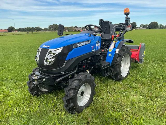 2025 solis s26 + minitractor met klepelmaaier - afbeelding 1 van  27