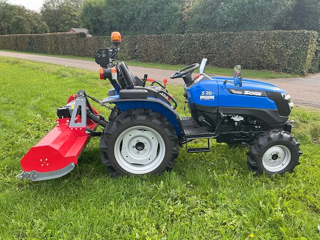 2025 solis s26 + minitractor met klepelmaaier - afbeelding 23 van  27