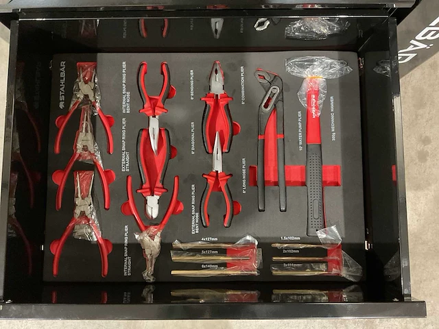 2025 stahlbär deutschland 7/7 gereedschapswagen gevuld - afbeelding 13 van  21