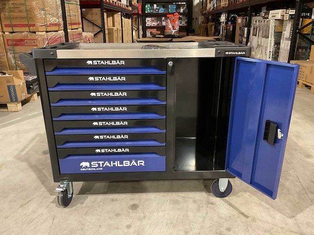 2025 stahlbär deutschland jumbo gereedschapswagen gevuld - afbeelding 18 van  18