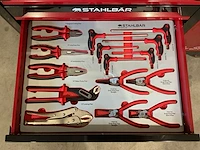 2025 stahlbär deutschland jumbo gereedschapswagen gevuld - afbeelding 6 van  17