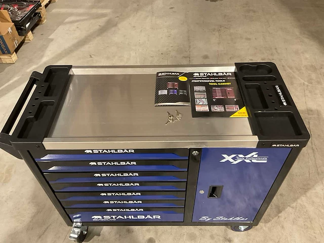 2025 stahlbär deutschland jumbo gereedschapswagen gevuld - afbeelding 2 van  18
