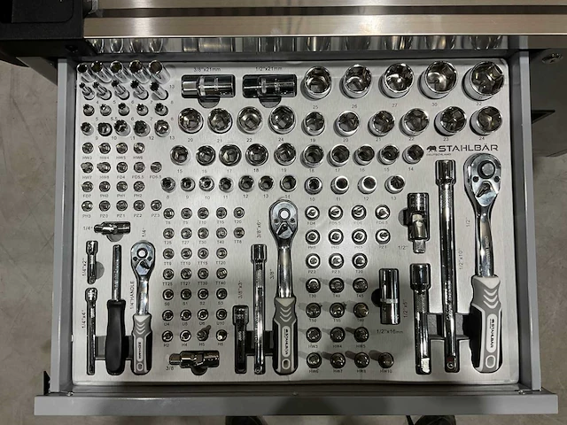 2025 stahlbär deutschland jumbo gereedschapswagen gevuld - afbeelding 4 van  18