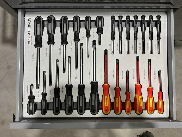 2025 stahlbär deutschland jumbo gereedschapswagen gevuld - afbeelding 7 van  18