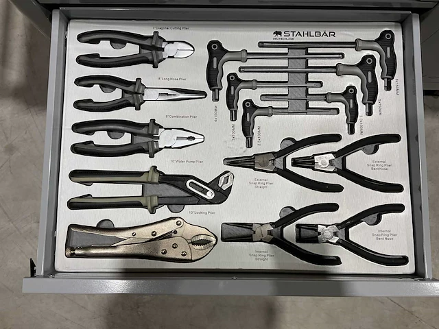 2025 stahlbär deutschland jumbo gereedschapswagen gevuld - afbeelding 8 van  18