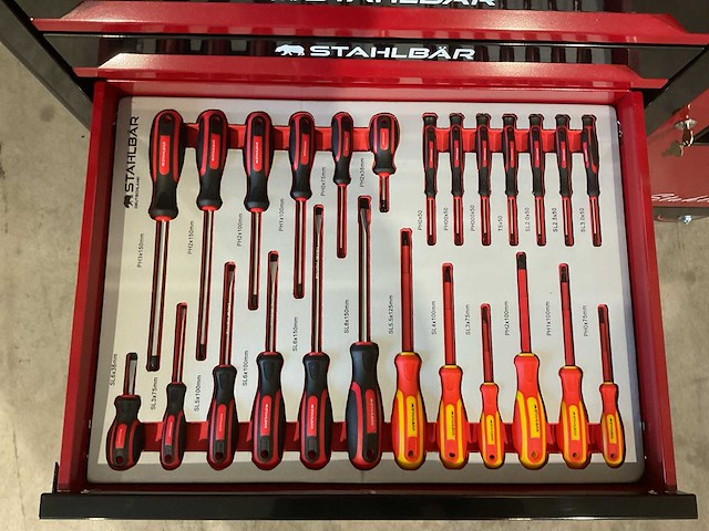 2025 stahlbär deutschland jumbo gereedschapswagen gevuld - afbeelding 13 van  17