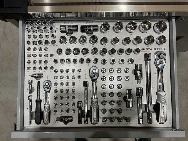 2025 stahlbär deutschland jumbo gereedschapswagen gevuld - afbeelding 12 van  18