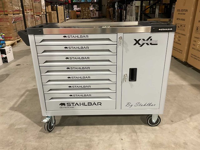 2025 stahlbär deutschland jumbo gereedschapswagen gevuld - afbeelding 2 van  18