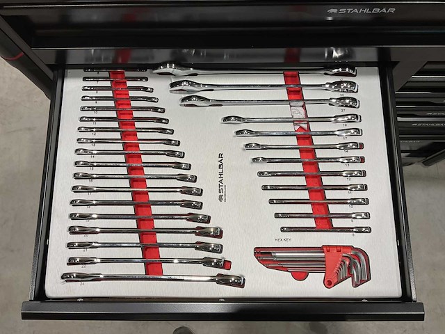 2025 stahlbär deutschland xxxl pro gereedschapswagen gevuld - afbeelding 3 van  23