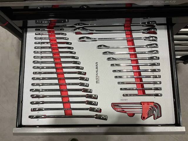 2025 stahlbär deutschland xxxl pro gereedschapswagen gevuld - afbeelding 2 van  21