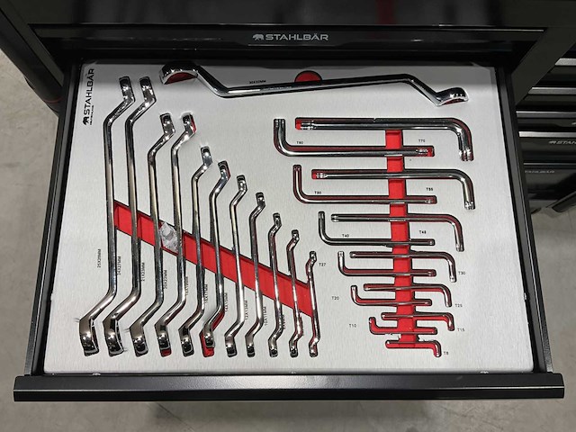 2025 stahlbär deutschland xxxl pro gereedschapswagen gevuld - afbeelding 12 van  23