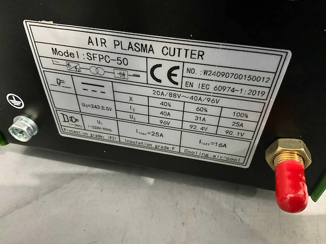 2025 stahlfest sfpc50 plasmasnijmachine - afbeelding 5 van  14