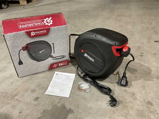 2025 stahlgruppe 20m verlengkabelhaspel - afbeelding 1 van  12