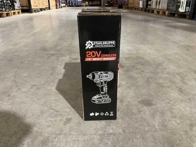 2025 stahlgruppe 20v cordless accu slagmoersleutel - afbeelding 5 van  10