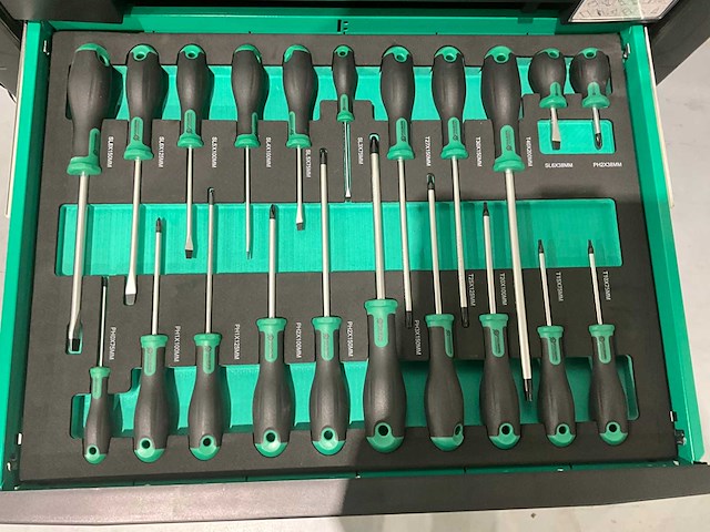 2025 stahlgruppe 212 stuks gereedschapswagen - afbeelding 4 van  21