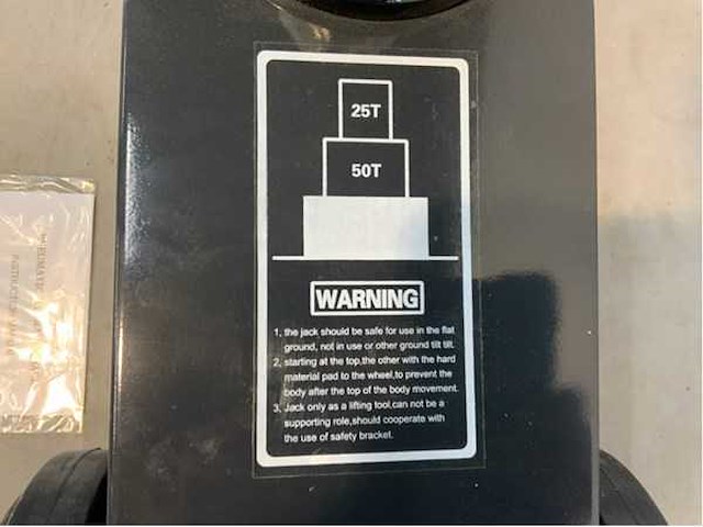2025 stahlgruppe hydrolic 50-tons garagekrik - afbeelding 2 van  10