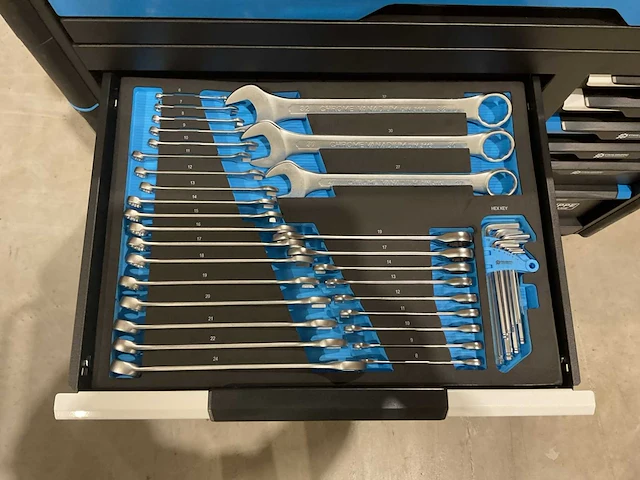 2025 stahlgruppe jumbo bl gereedschap wagen gevuld - afbeelding 14 van  17