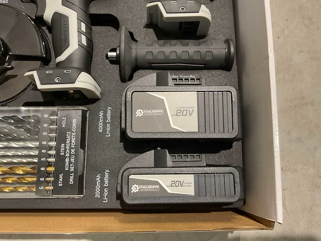 2025 stahlgruppe multifunctioneel power tool set gereedschapsset - afbeelding 9 van  10