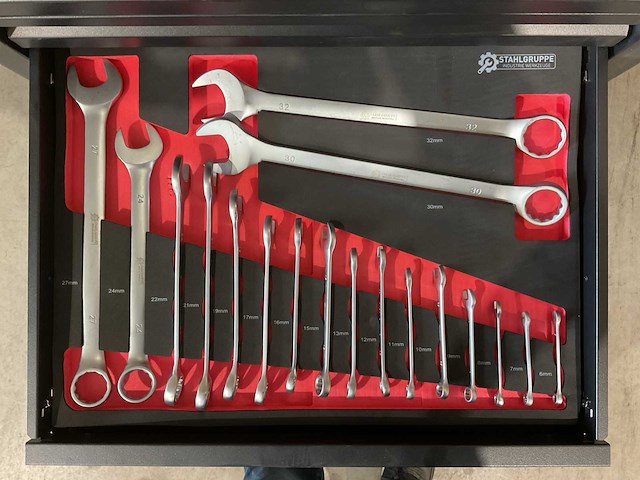 2025 stahlgruppe sg15 pro gereedschapswagen gevuld - afbeelding 5 van  18