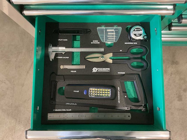 2025 stahlgruppe sg56 gereedschapswagen gevuld - afbeelding 10 van  24