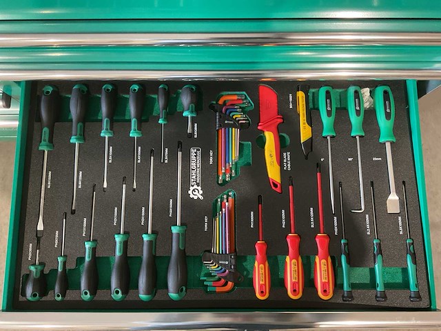 2025 stahlgruppe sg56 gereedschapswagen gevuld - afbeelding 14 van  24