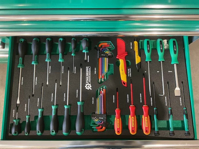 2025 stahlgruppe sg56 gereedschapswagen gevuld - afbeelding 14 van  24