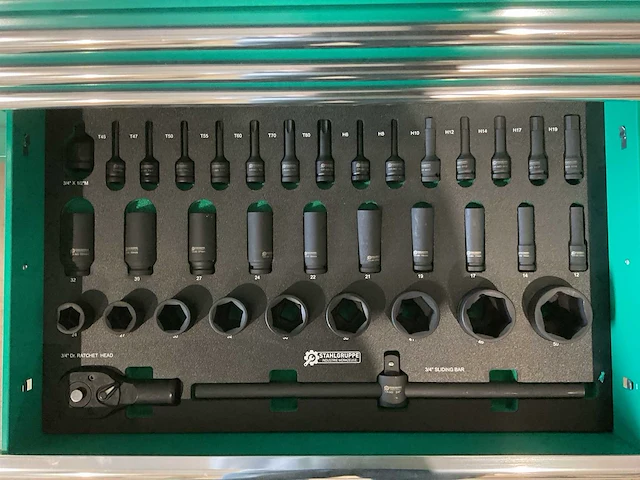 2025 stahlgruppe sg56 gereedschapswagen gevuld - afbeelding 16 van  24