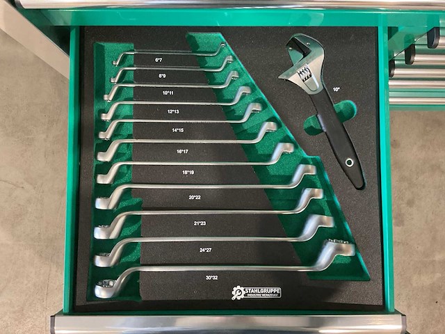 2025 stahlgruppe sg56 gereedschapswagen gevuld - afbeelding 16 van  24