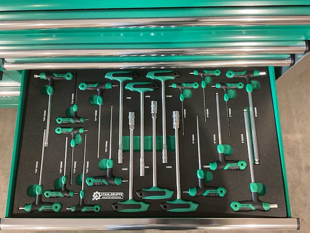 2025 stahlgruppe sg56 gereedschapswagen gevuld - afbeelding 22 van  24