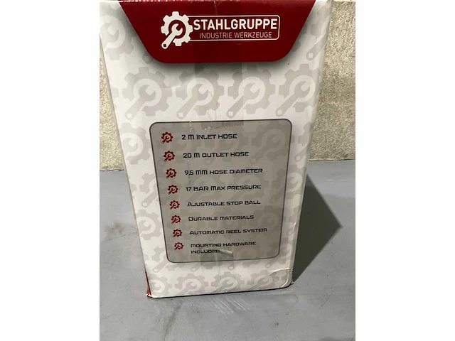 2025 stahlgruppe sglt20m slang\lucht haspel - afbeelding 7 van  15