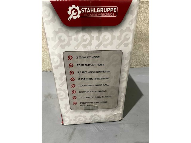 2025 stahlgruppe sglt20m slang\lucht haspel - afbeelding 7 van  15