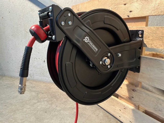 2025 stahlgruppe sgst20m 20 meter slang\lucht haspel - afbeelding 5 van  14