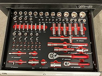 2025 stahltech nl181477210806 3-la kast met 129 pcs tools gereedschapskist - afbeelding 15 van  15