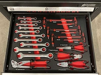 2025 stahltech nl181477210806 3-la kast met 129 pcs tools gereedschapskist - afbeelding 2 van  15