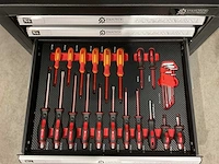 2025 stahltech nl181477210806 3-la kast met 129 pcs tools gereedschapskist - afbeelding 3 van  15