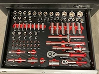 2025 stahltech nl181477210806 3-la kast met 129 pcs tools gereedschapskist - afbeelding 15 van  15