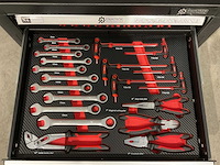 2025 stahltech nl181477210806 3-la kast met 129 pcs tools gereedschapskist - afbeelding 10 van  15