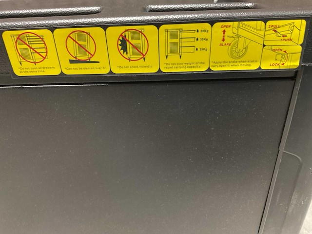 2025 stahltech nl181477210806 3-la kast met 129 pcs tools gereedschapskist - afbeelding 15 van  15