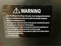 2025 stahlwelle germany swlh1-80t 80-tons hydraulische garagekrik - afbeelding 3 van  14