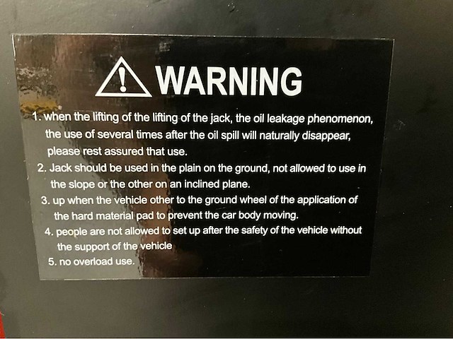 2025 stahlwelle germany swlh1-80t 80-tons hydraulische garagekrik - afbeelding 3 van  14