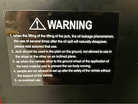 2025 stahlwelle germany swlh1-80t 80-tons hydraulische garagekrik - afbeelding 11 van  14