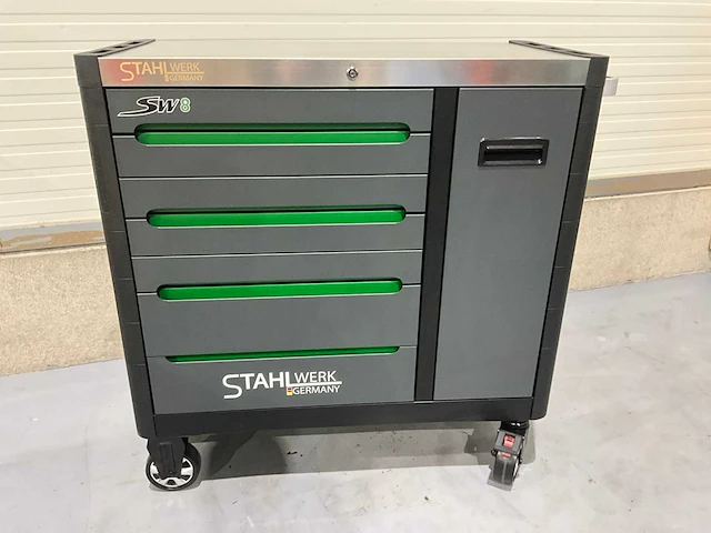 2025 stahlwerk germany sw 8 gereedschapswagen - afbeelding 1 van  26