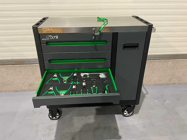 2025 stahlwerk germany sw 8 gereedschapswagen - afbeelding 8 van  26