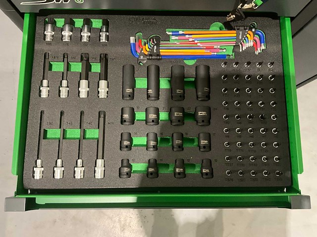 2025 stahlwerk germany sw 8 gereedschapswagen - afbeelding 3 van  26
