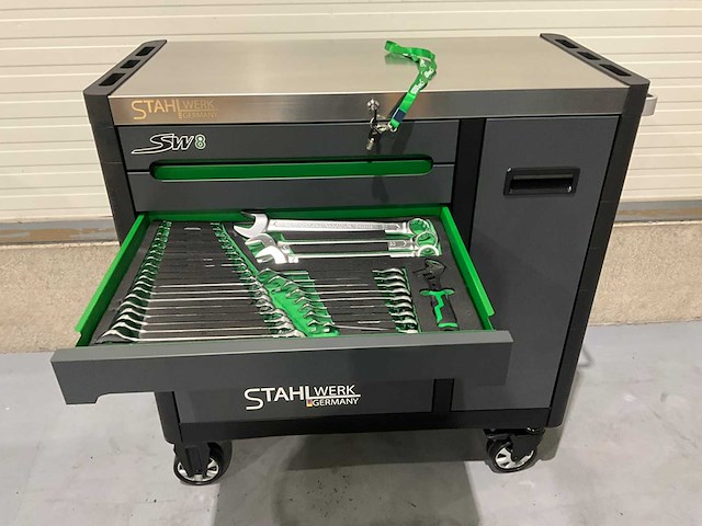 2025 stahlwerk germany sw 8 gereedschapswagen - afbeelding 4 van  26